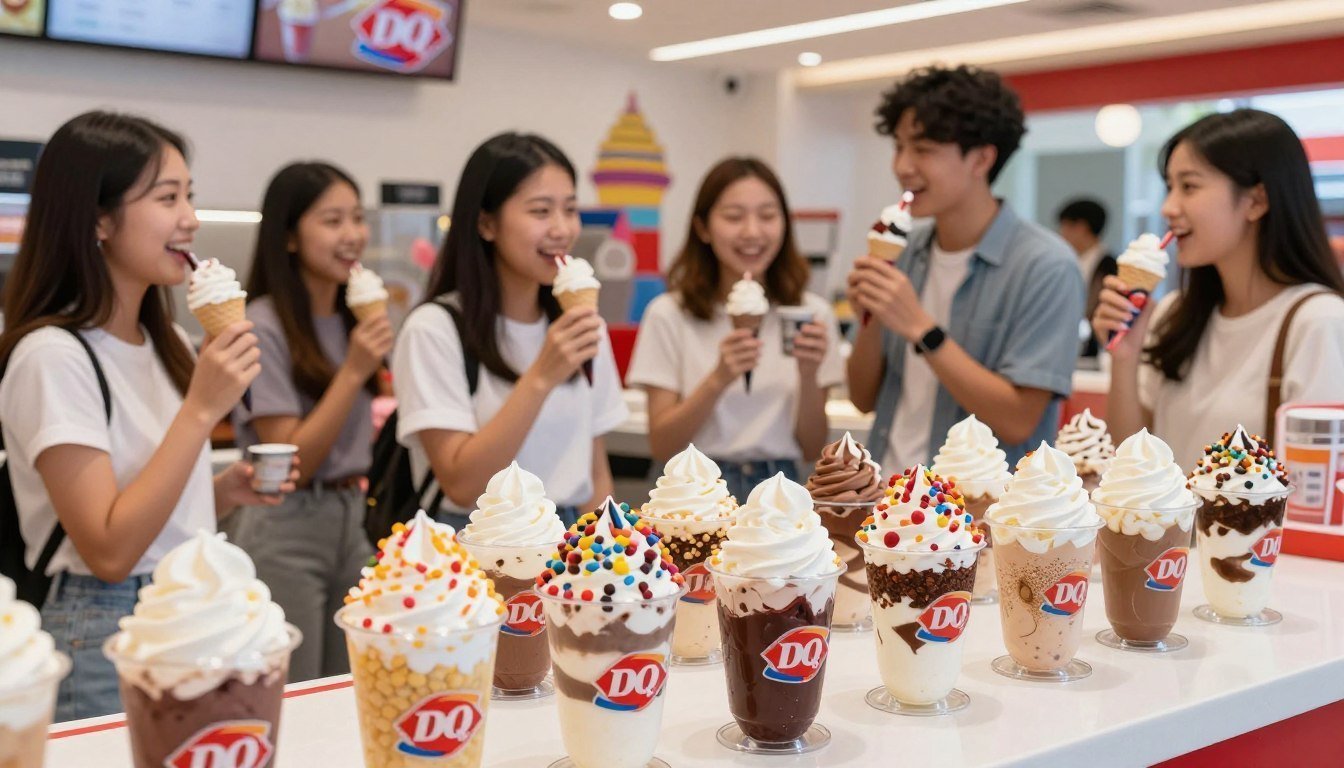 dairy queen free blizzards menu