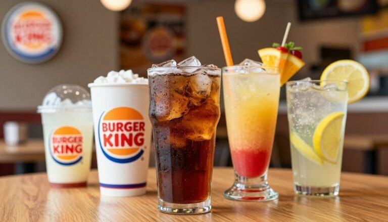 Burger King Drink Menu