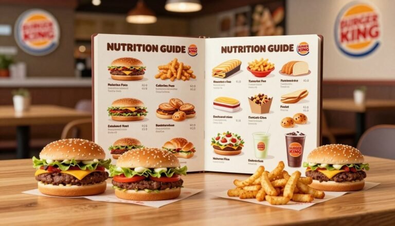Burger King Menu Nutrition