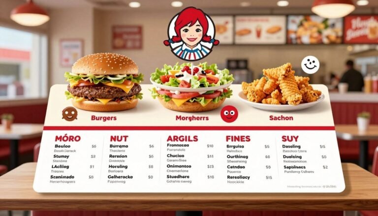Wendy's Allergen Menu