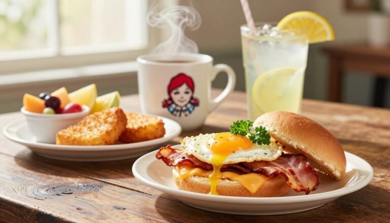 Wendy's Breakfast Menu