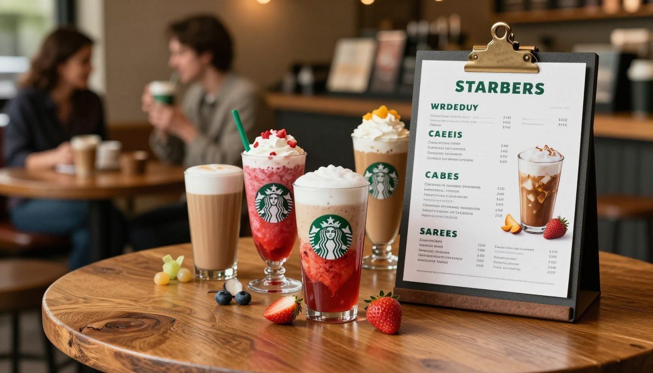 starbucks drinks menu